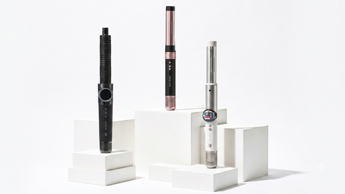 Топ-3 стайлери для волосся від Cecotec: AirGlisse 14in1, Bamba CeramicCare 14in1 AirGlam, AirGlam 14in1 Flex