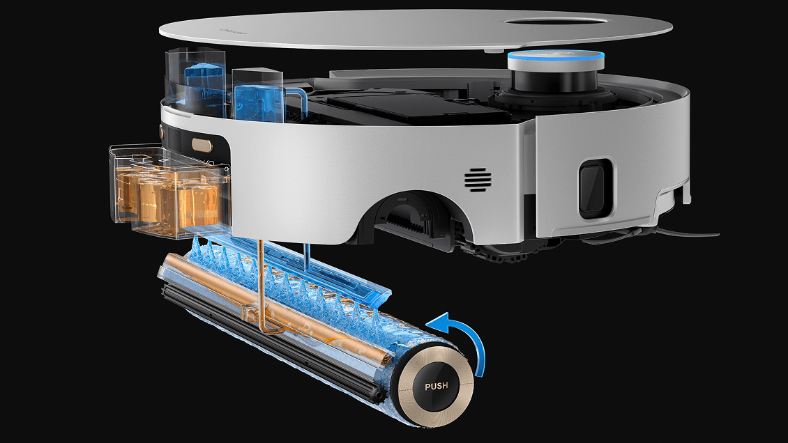 робот-пилосос Dreame Aqua20 Pro Ultra Roller Complete ролерна система