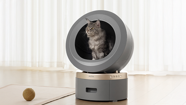 MOVA Pet LitterBot LR10: огляд розумного туалету для котів